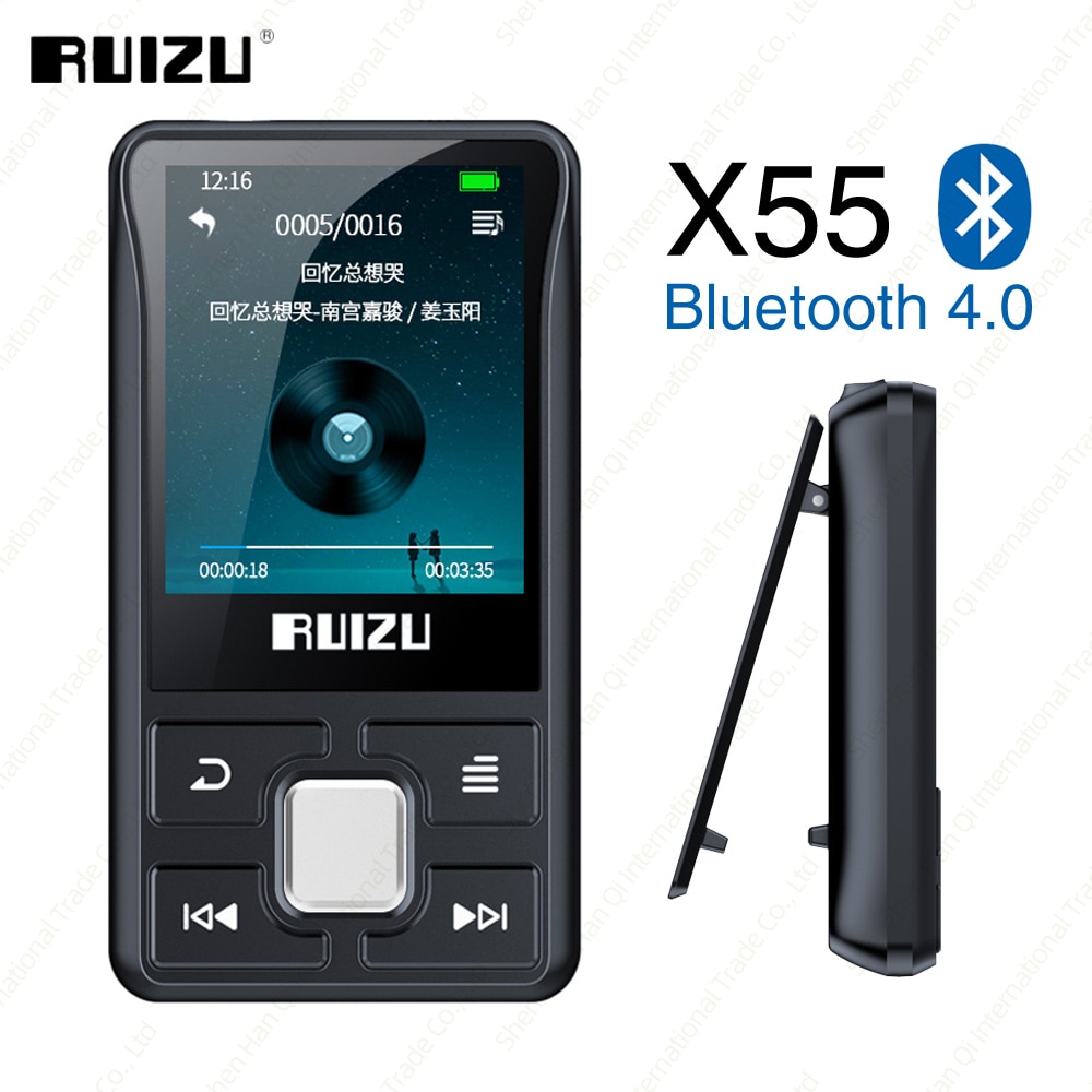 RUIZU X55 Ŭ   MP3 ÷̾, 8GB ̴..